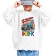 Back To School Pre-K Preschool Monster Truck First Day Boys Graphic Kid Sweatshirt Back To School Pre-K Preschool Monster Truck First Day Boys Graphic Kid Sweatshirt