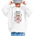 Ballerina Cappuccina Girls Italian Brainrot Back To School Graphic Kid Sweatshirt Ballerina Cappuccina Girls Italian Brainrot Back To School Graphic Kid Sweatshirt