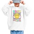 Bruh We Back 3rd Grade Girl Cute Back To School Third Grade Graphic Kid Sweatshirt