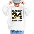 Class Of 2034 4th Grader Elementary School Back To School Graphic Kid Sweatshirt Class Of 2034 4th Grader Elementary School Back To School Graphic Kid Sweatshirt