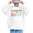 Class Of 2037 Grow With Me Back To School Graduation Graphic Kid Sweatshirt Class Of 2037 Grow With Me Back To School Graduation Graphic Kid Sweatshirt