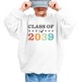 Class Of 2039 Grow With Me Back To School Graduation Graphic Kid Sweatshirt