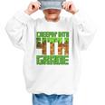 Creepin’ Into 4th Grade Kids Boy Gamer Pixel Back To School Performance Graphic Kid Sweatshirt