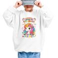 Crush First Grade Girls Back To School Unicorn First Day Graphic Kid Sweatshirt Crush First Grade Girls Back To School Unicorn First Day Graphic Kid Sweatshirt