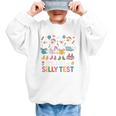 Cute Geese Silly Test Back To School Student Motivation Graphic Kid Sweatshirt Cute Geese Silly Test Back To School Student Motivation Graphic Kid Sweatshirt