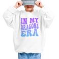 In My Dragons Era Back To School Spirit Game Retro Groovy Graphic Kid Sweatshirt In My Dragons Era Back To School Spirit Game Retro Groovy Graphic Kid Sweatshirt
