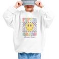 Fifth Grade Dream Team Smile Face Back To School 5th Grade Graphic Kid Sweatshirt Fifth Grade Dream Team Smile Face Back To School 5th Grade Graphic Kid Sweatshirt