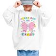 First Day Of Pre-K Girls Coquette Bow Back To School Kids Graphic Kid Sweatshirt First Day Of Pre-K Girls Coquette Bow Back To School Kids Graphic Kid Sweatshirt