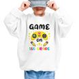 Game On 1st Grade Cute Video Gamer Back To School 2026 Kids Graphic Kid Sweatshirt