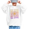 Groovy 3rd Grade Back To School Retro Groovy Third Grade Graphic Kid Sweatshirt Groovy 3rd Grade Back To School Retro Groovy Third Grade Graphic Kid Sweatshirt