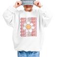Groovy 4th Grade Back To School First Day Of Fourth Grade Graphic Kid Sweatshirt