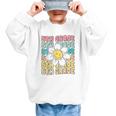 Groovy 5th Grade Back To School First Day Of Fifth Grade Graphic Kid Sweatshirt
