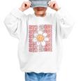 Groovy 8th Grade Back To School First Day Of Eighth Grade Graphic Kid Sweatshirt