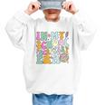 Groovy In My School Secretary Era Back To School Graphic Kid Sweatshirt Groovy In My School Secretary Era Back To School Graphic Kid Sweatshirt