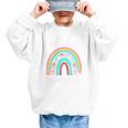 Hello Nursery Pencil Rainbow Back To School Boys Girls Premium Tri-Blend Graphic Kid Sweatshirt