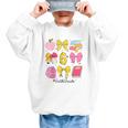 Hello Sixth 6th Grade Back To School Coquette Bow Girls Graphic Kid Sweatshirt Hello Sixth 6th Grade Back To School Coquette Bow Girls Graphic Kid Sweatshirt