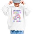 I'm Ready To Crush 1st Grade Unicorn Girls Back To School Graphic Kid Sweatshirt