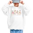 Just a Principal Goose Back To School Silly Goose Principal Graphic Kid Sweatshirt