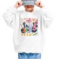 Kindergarten 1st Grade Goose Back To School Girls Graphic Kid Sweatshirt
