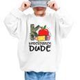Kindergarten Dude Student Kindergarten Squad Back To School Graphic Kid Sweatshirt