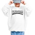 Knights Back To School Spirit Premium Tri-Blend Graphic Kid Sweatshirt