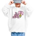 LiL Miss Pre-K Back To School Girls Coquette Bow First Day Graphic Kid Sweatshirt LiL Miss Pre-K Back To School Girls Coquette Bow First Day Graphic Kid Sweatshirt