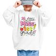 Little Miss 1st Grade Back To School Cute First Grade Girls Graphic Kid Sweatshirt Little Miss 1st Grade Back To School Cute First Grade Girls Graphic Kid Sweatshirt