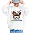 Little Miss Kindergarten Back To School Kindergarten Girls Graphic Kid Sweatshirt Little Miss Kindergarten Back To School Kindergarten Girls Graphic Kid Sweatshirt