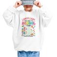 Lunch Cafeteria Crew Lady Back To School Tour Graphic Kid Sweatshirt Lunch Cafeteria Crew Lady Back To School Tour Graphic Kid Sweatshirt