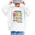 Lunch Lady Welcome Back To School First Day Of School Graphic Kid Sweatshirt