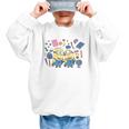 Minions Back To School Sketched Graphic Kid Sweatshirt Minions Back To School Sketched Graphic Kid Sweatshirt