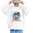 O’Fish-Ally a 1st Grade Mom Back To School Premium Tri-Blend Graphic Kid Sweatshirt