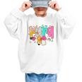 Para Paraprofessional Coquette First Day Back To School Graphic Kid Sweatshirt Para Paraprofessional Coquette First Day Back To School Graphic Kid Sweatshirt
