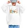 Pre K Preschool Football Basketball Baseball Back To School Graphic Kid Sweatshirt Pre K Preschool Football Basketball Baseball Back To School Graphic Kid Sweatshirt