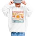 Retro Kindergarten Daisy Colorful Back To School Student Kid Graphic Kid Sweatshirt Retro Kindergarten Daisy Colorful Back To School Student Kid Graphic Kid Sweatshirt