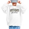 Retro Second Grade Camo Back To School Girls Boys 2nd Grade Graphic Kid Sweatshirt Retro Second Grade Camo Back To School Girls Boys 2nd Grade Graphic Kid Sweatshirt