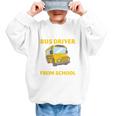 School Bus Driver Kindness Humor Back To School Quote Premium Tri-Blend Graphic Kid Sweatshirt School Bus Driver Kindness Humor Back To School Quote Premium Tri-Blend Graphic Kid Sweatshirt