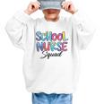 School Nurse Squad Tie Dye Back To School Appreciation Graphic Kid Sweatshirt School Nurse Squad Tie Dye Back To School Appreciation Graphic Kid Sweatshirt