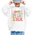 In My Second Grade Era Back To School Retro Groovy 2nd Grade Graphic Kid Sweatshirt In My Second Grade Era Back To School Retro Groovy 2nd Grade Graphic Kid Sweatshirt