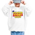 Senior 2025 Story Class Of 2025 Back To School 2025 Grad 25 Graphic Kid Sweatshirt Senior 2025 Story Class Of 2025 Back To School 2025 Grad 25 Graphic Kid Sweatshirt