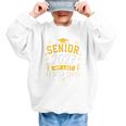 Senior 2027 My Last First Day Class Of 27 Back To School Graphic Kid Sweatshirt Senior 2027 My Last First Day Class Of 27 Back To School Graphic Kid Sweatshirt