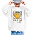 Seventh Grade Vibes Cute Smile Back To School 7th Grade Team Graphic Kid Sweatshirt Seventh Grade Vibes Cute Smile Back To School 7th Grade Team Graphic Kid Sweatshirt