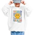 Third Grade Vibes Retro Smile Back To School 3rd Grade Team Graphic Kid Sweatshirt Third Grade Vibes Retro Smile Back To School 3rd Grade Team Graphic Kid Sweatshirt