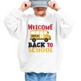 Welcome Back To School For Bus Drivers First Day Of School Graphic Kid Sweatshirt