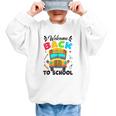 Welcome Back To School Outfit School Bus Driver Graphic Kid Sweatshirt Welcome Back To School Outfit School Bus Driver Graphic Kid Sweatshirt