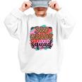 Women's Third 3rd Grade Squad Back To School Animal Print Girl Tee Graphic Kid Sweatshirt