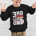3rd Grade Game On Back To School Baseball Boy Third Grade Graphic Kid Sweatshirt 3rd Grade Game On Back To School Baseball Boy Third Grade Graphic Kid Sweatshirt