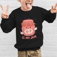 67 Is My Jam Back To School Girls Kids Cute 6 7 Meme Graphic Kid Sweatshirt