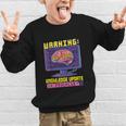 6th Grade Back To School Sixth Grade Smart Boys Computer Graphic Kid Sweatshirt