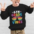 6th Grade Back To School Sunglasses Vibes Retro First Day Graphic Kid Sweatshirt 6th Grade Back To School Sunglasses Vibes Retro First Day Graphic Kid Sweatshirt